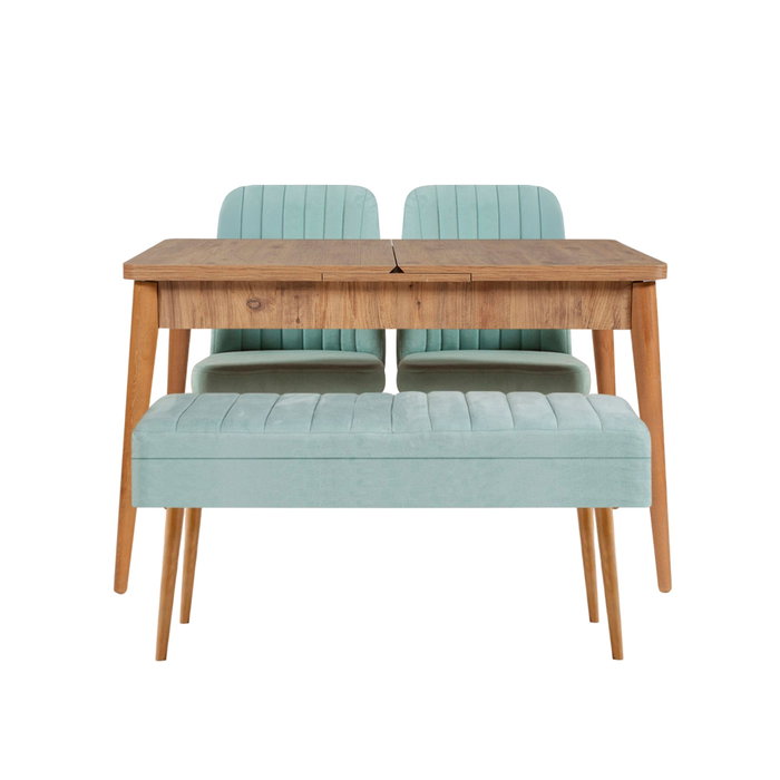 Hanah Home Vina 0701 - 3 - Atlantic, Green Hanah Home Vina 0701 - 3 - Atlantic, Green